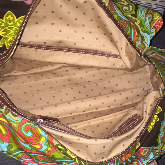 Kate Spade paisley shoulder bag gently worn - Picture 7 of 8
